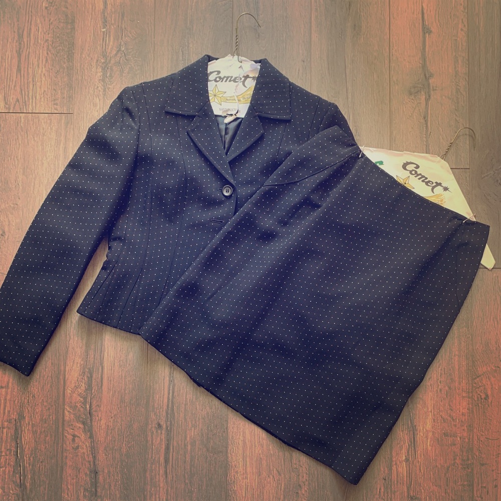 Blazer and skirt